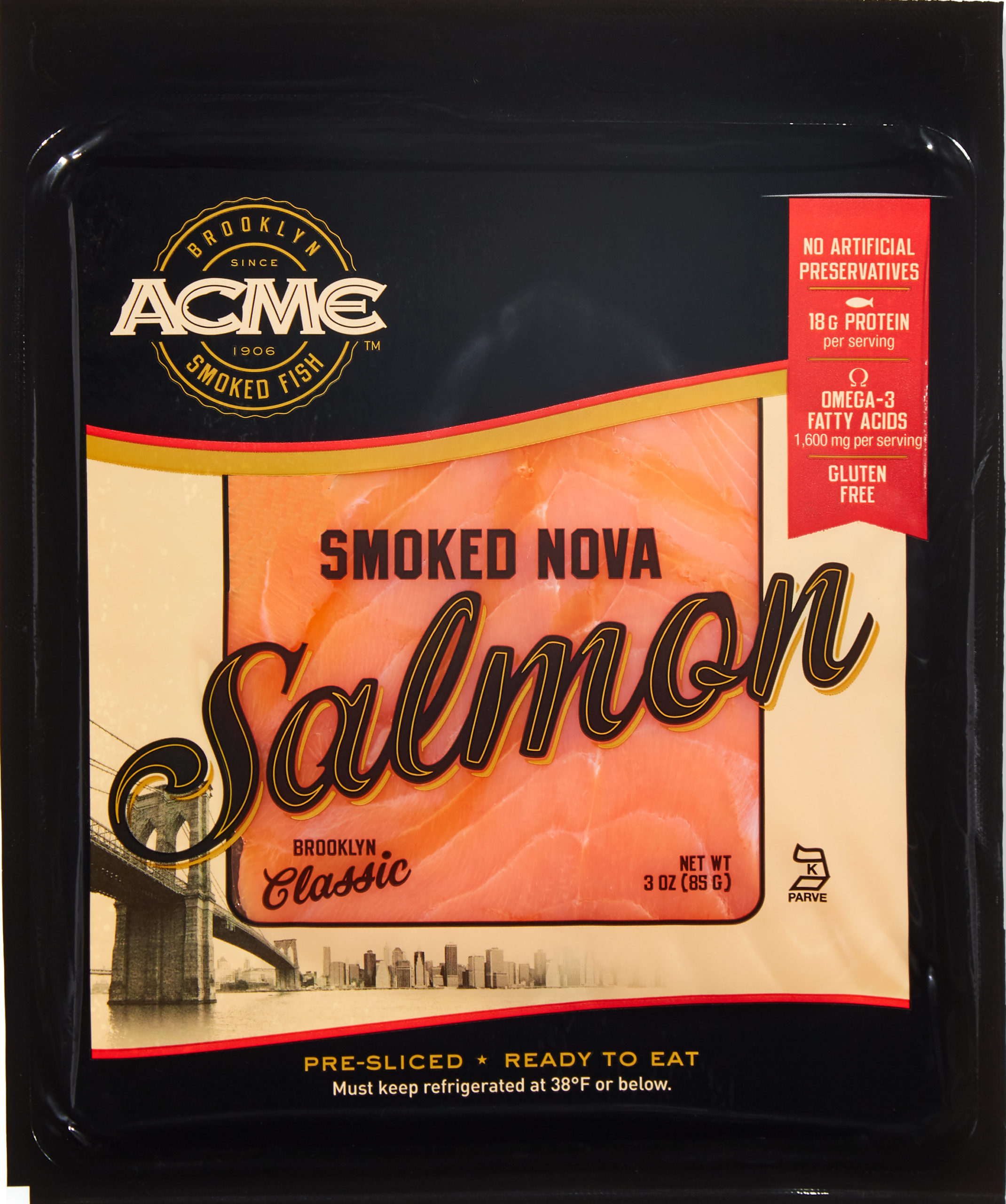 ACME - Smoked Salmon 3oz Pack - Alan's Market